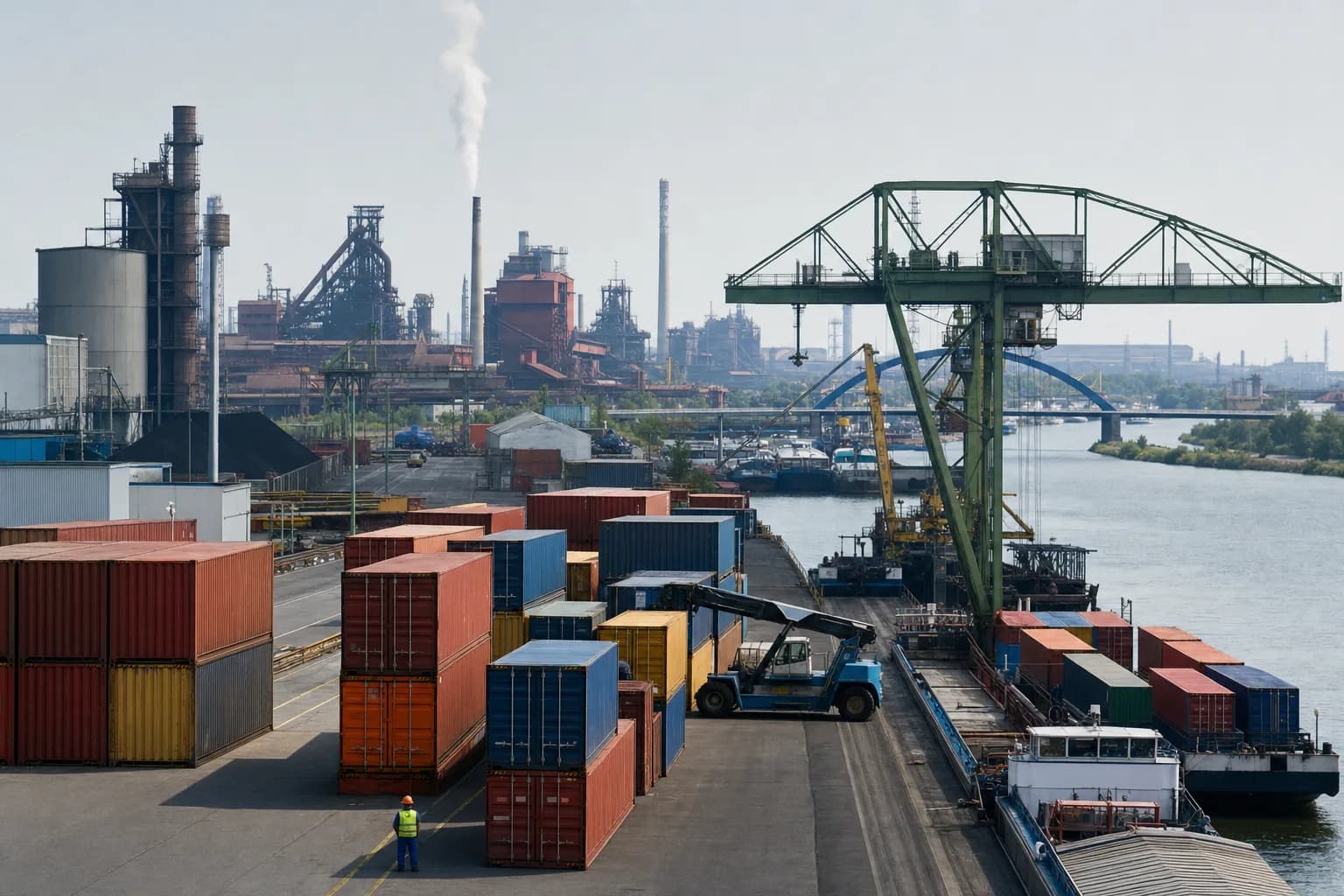 Headhunter PolyTALENT für Industriebetriebe in Duisburg und am Niederrhein Personalvermittlung Duisburg: Hafenlogistik, Stahl und Industrie am Niederrhein