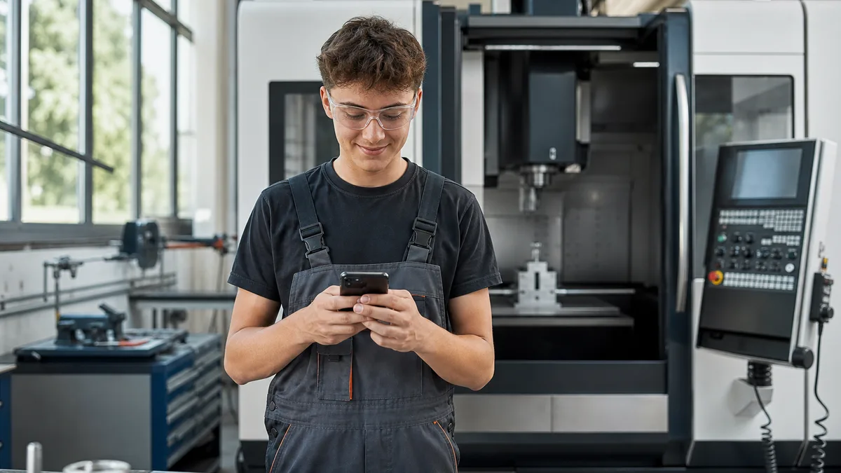 Magazin-Cover: Azubis finden in der Produktion: Warum Gen Z die Werkhalle anders bewertet als Ihr Ausbildungsplakat