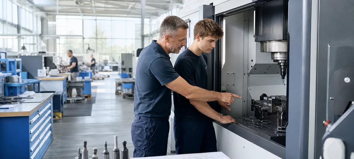 Headerbild zum Magazin-Artikel: Das Peter-Prinzip in der Produktion: Warum Ihr bester CNC-Fräser oft der schlechteste Meister ist