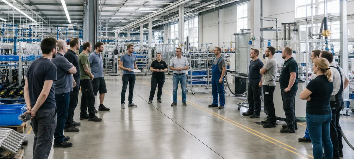 Headerbild zum Magazin-Artikel: Pünktlichkeit als Soft Skill? Was Schichtarbeit in Produktion wirklich verlangt