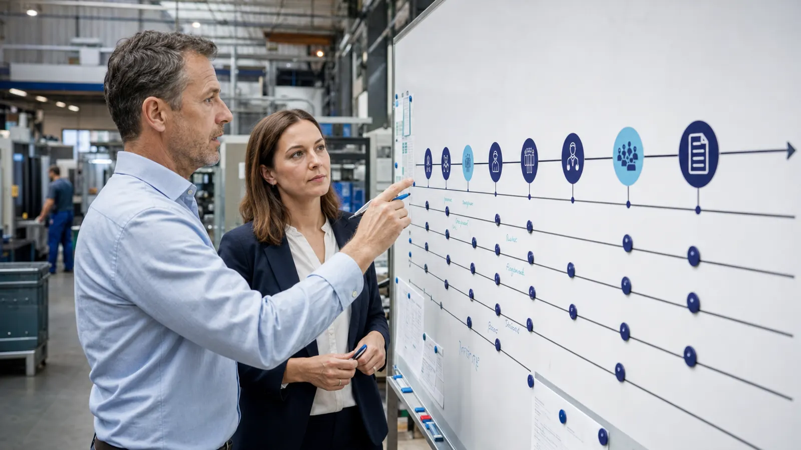Titelbild: Time-to-Hire berechnen und steuern: Formel und Auswertung für die Produktion